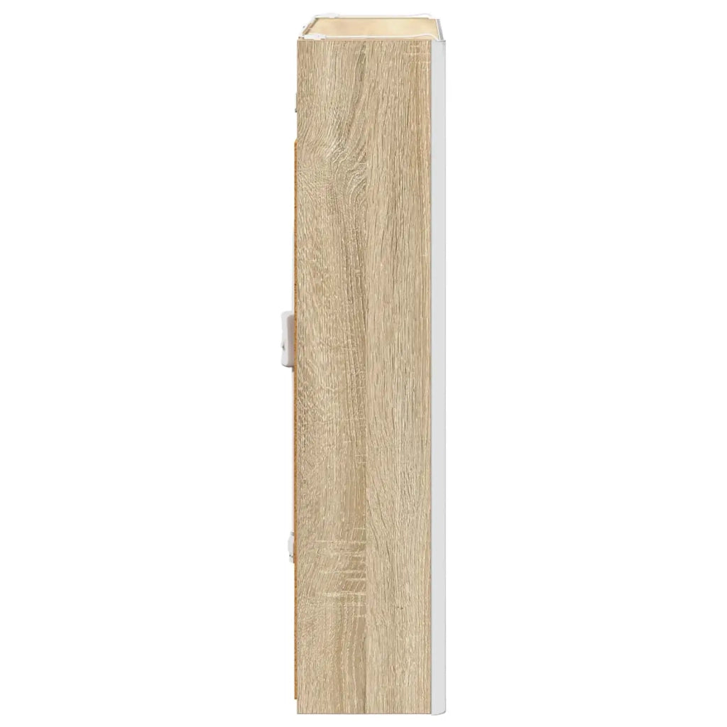 Mobiletto per specchio da bagno Rovere Sonoma