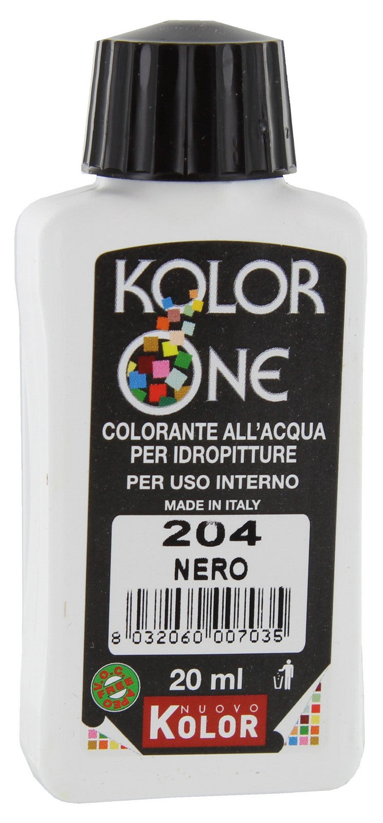 color-ante kolor one ml.20 n.204 nero cod:ferx.27771
