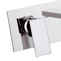 Rubinetto a incasso per lavabo con piastra serie skyline daniel