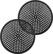 Set di Doccia a Spazzola - Prevenzione di Blocco - Set da 2 - Nero - Acciaio Inossidabile e Silicone