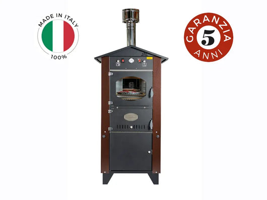 Forno da esterno Garden 65 marrone Rossofuoco con carrello integrato