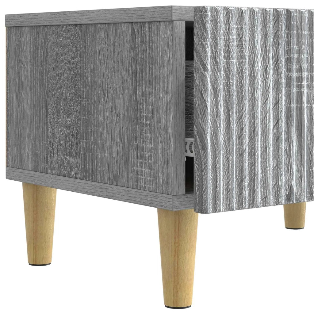 Mobile TV Grigio Sonoma 147 x 34,5 x 30 cm Legno ingegnerizzato