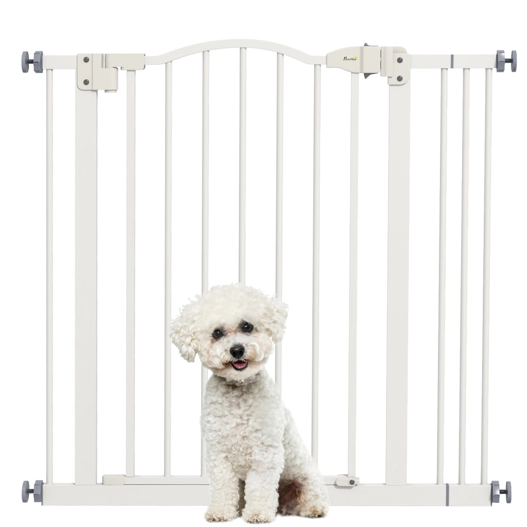 Cancelletto per Cani ¨C zephmum ¨C Bianco 74-87x78 cm