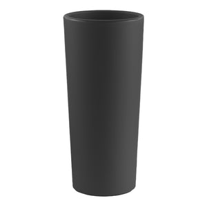 VASO FIORIERA TONDO IN PLS ALTO 85 CM VARI COLORI cache-pot "CLOU" diam. 38 Color: ANTRACITE
