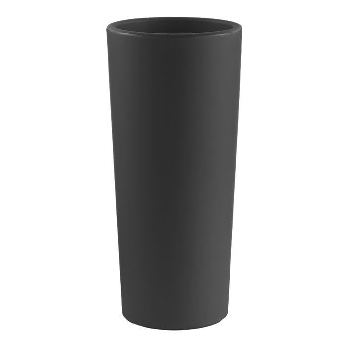 VASO FIORIERA TONDO IN PLS ALTO 85 CM VARI COLORI cache-pot "CLOU" diam. 38 Color: ANTRACITE