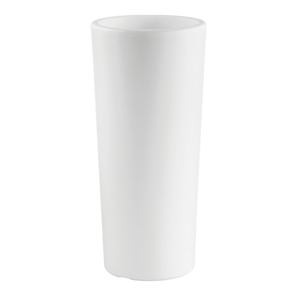 VASO FIORIERA TONDO IN PLS ALTO 85 CM VARI COLORI cache-pot "CLOU" diam. 38 Color: BIANCO