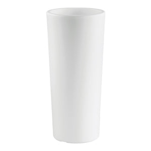 VASO FIORIERA TONDO IN PLS ALTO 85 CM VARI COLORI cache-pot "CLOU" diam. 38 Color: BIANCO