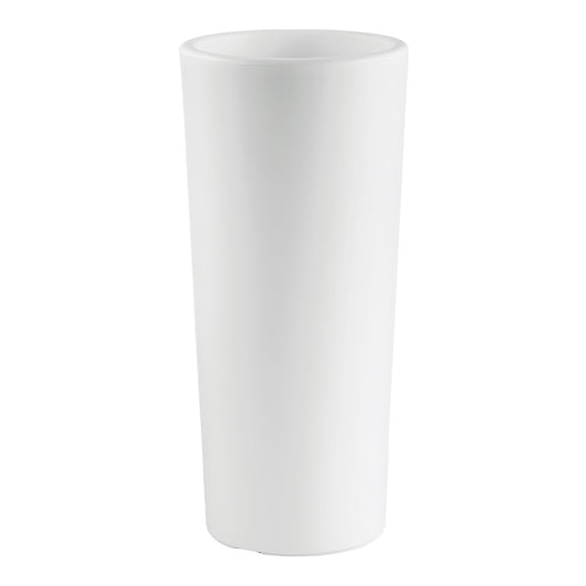 VASO FIORIERA TONDO IN PLS ALTO 85 CM VARI COLORI cache-pot "CLOU" diam. 38 Color: BIANCO