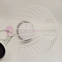 CAGE BIANCO Sospensione LED per Esterno Design Moderno