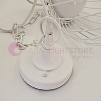 CAGE BIANCO Sospensione LED per Esterno Design Moderno