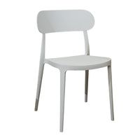 SEDIA AURORA 49X51XH79,5CM BIANCA