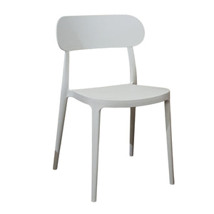 SEDIA AURORA 49X51XH79,5CM BIANCA