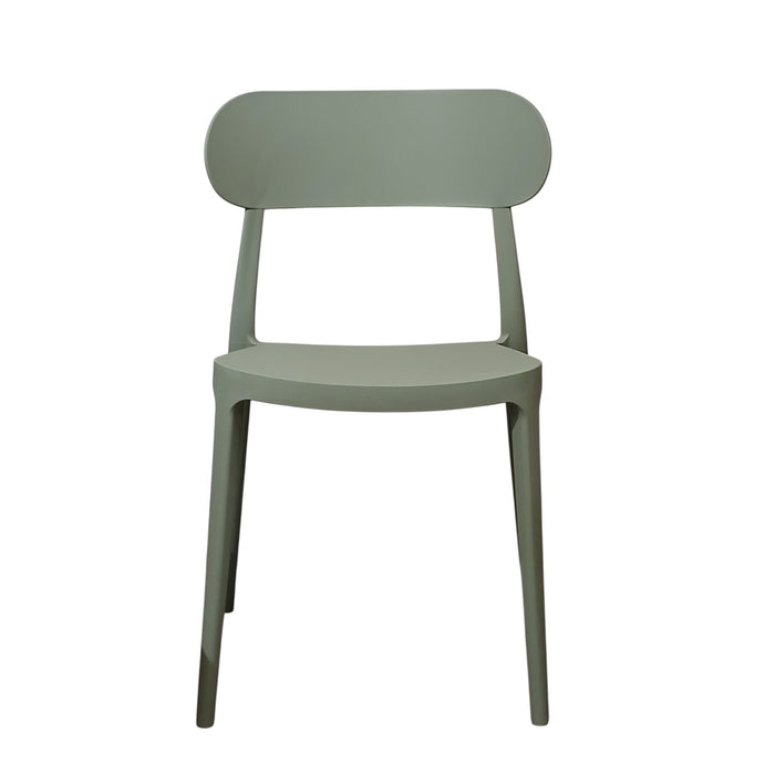 SEDIA AURORA 49X51XH79,5CM VERDE