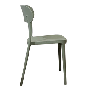 SEDIA AURORA 49X51XH79,5CM VERDE