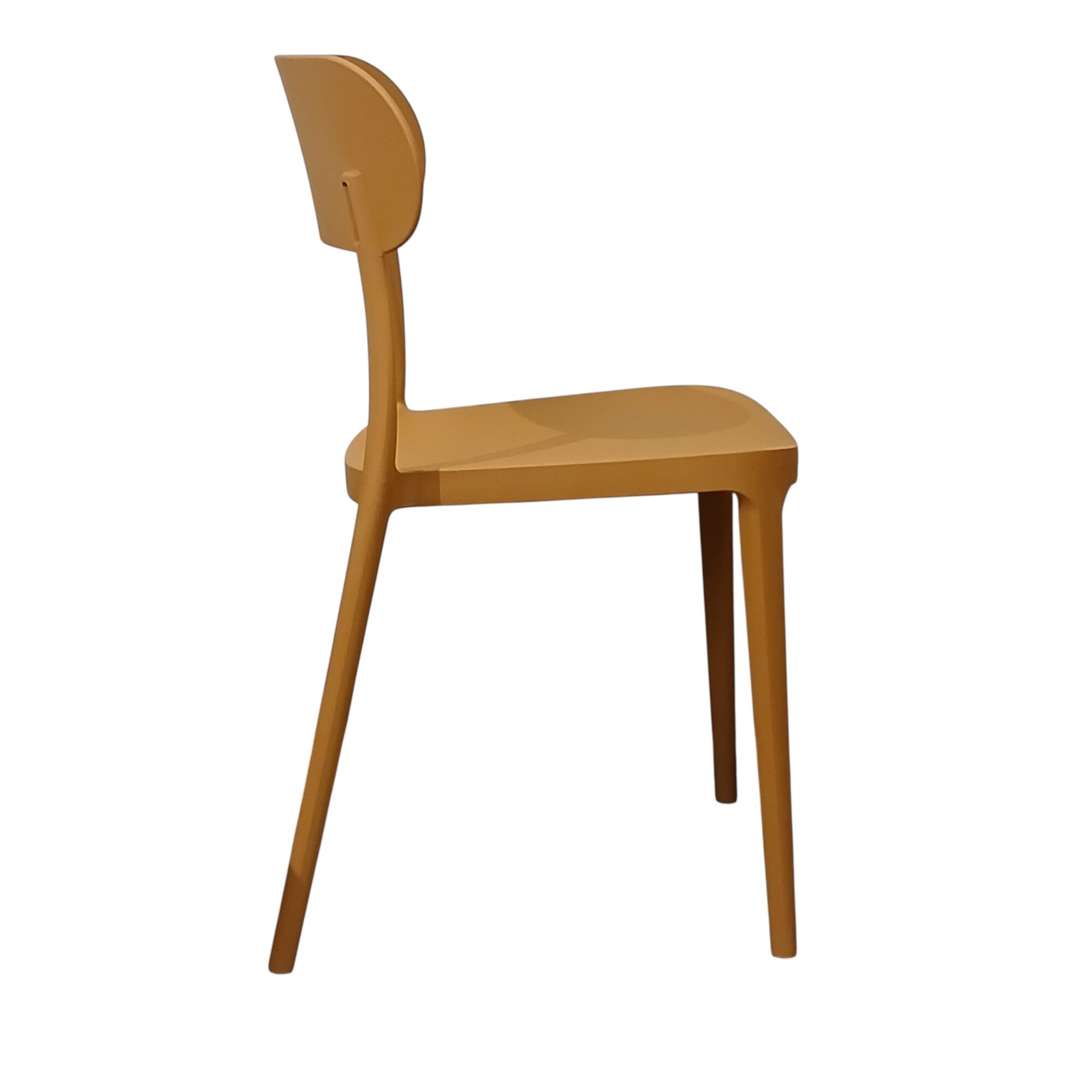 SEDIA AURORA 49X51XH79,5CM GIALLA