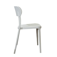 SEDIA AURORA 49X51XH79,5CM BIANCA