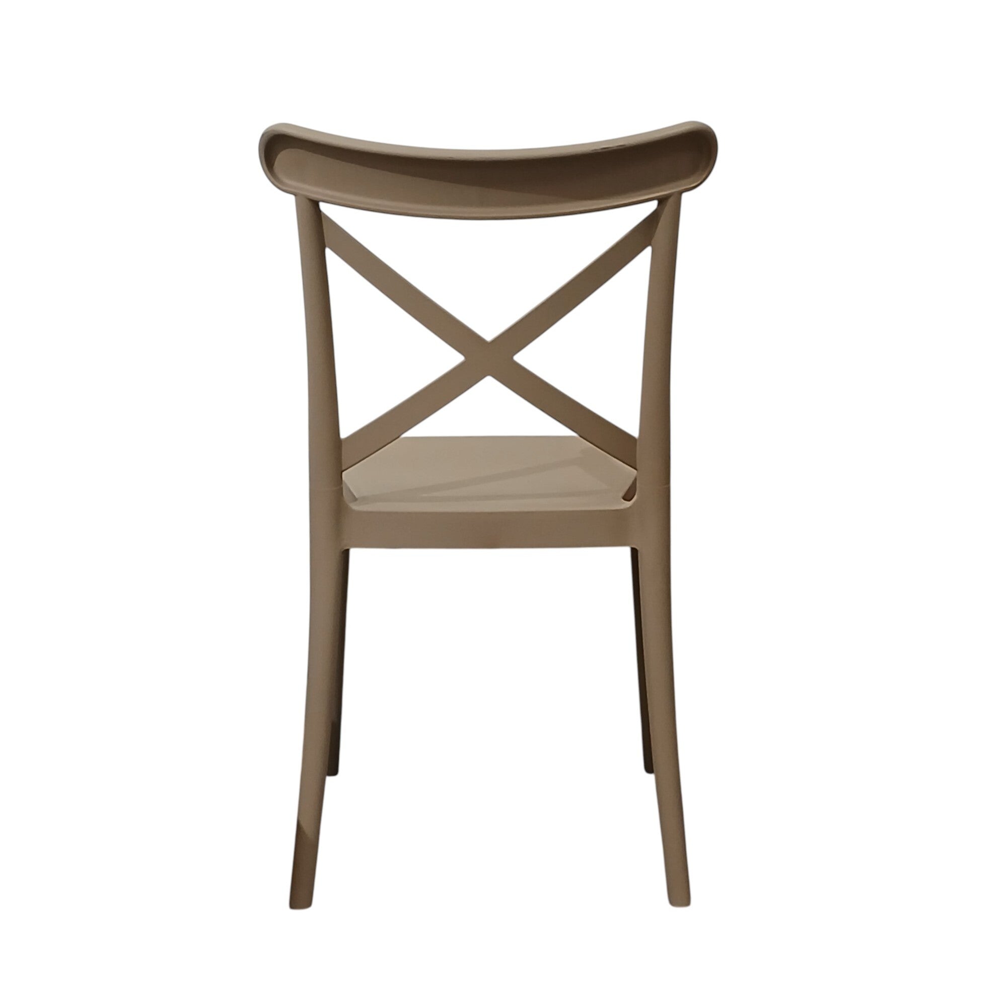 SEDIA DEVA 47X53,5XH81,5CM BEIGE KHAKI.