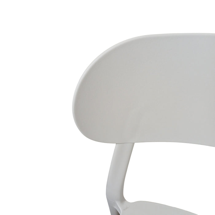 SEDIA AURORA 49X51XH79,5CM BIANCA