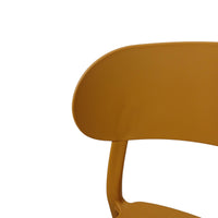 SEDIA AURORA 49X51XH79,5CM GIALLA