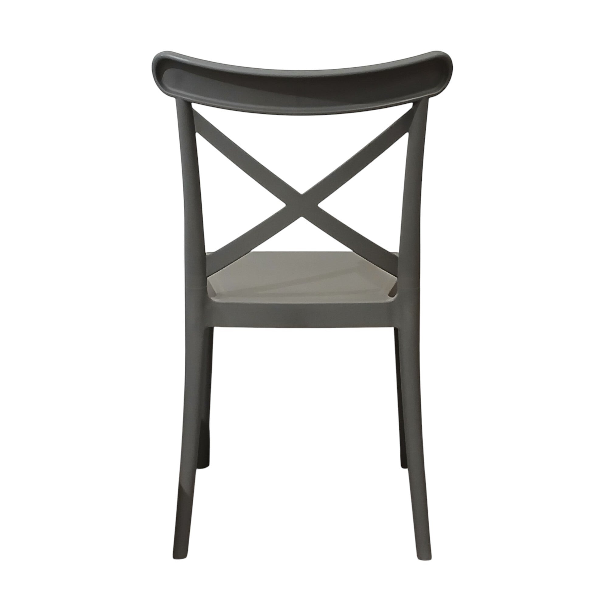 SEDIA DEVA 47X53,5XH81,5CM GRIGIA.