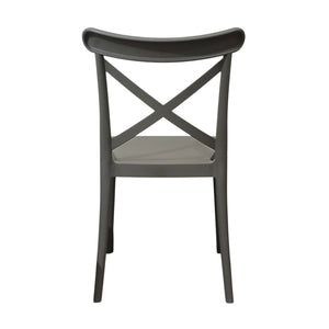 SEDIA DEVA 47X53,5XH81,5CM GRIGIA.