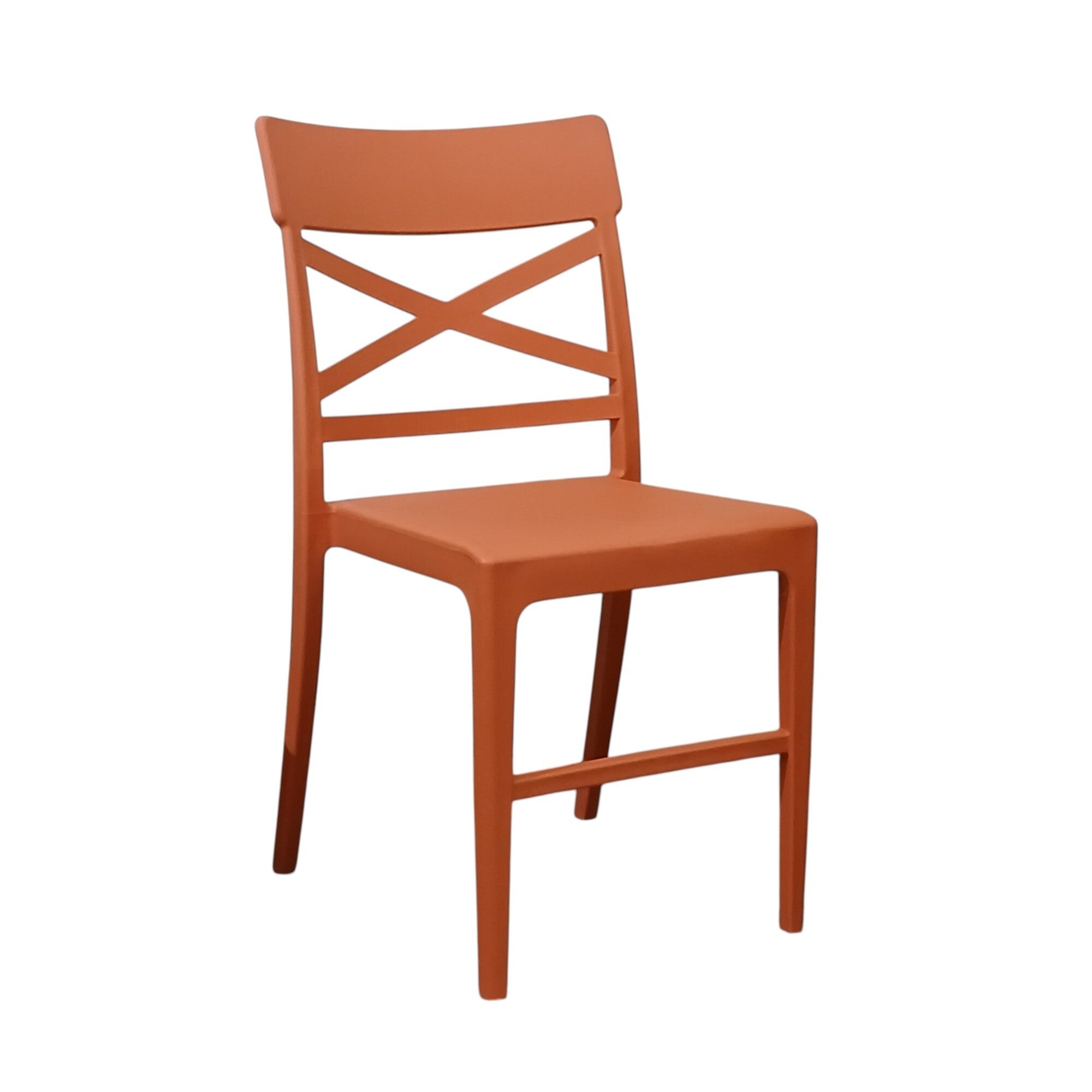 SEDIA CLIZIA 44X51XH84CM ARANCIONE.