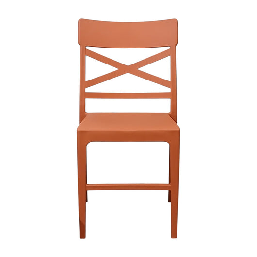 SEDIA CLIZIA 44X51XH84CM ARANCIONE.