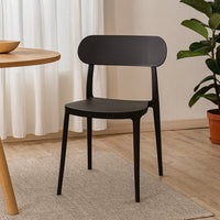 SEDIA AURORA 49X51XH79,5CM NERA