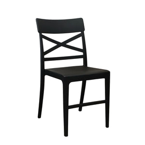 SEDIA CLIZIA 44X51XH84CM NERA