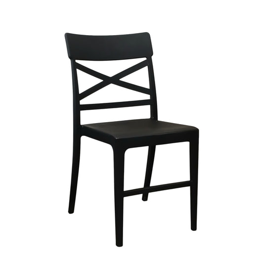 SEDIA CLIZIA 44X51XH84CM NERA