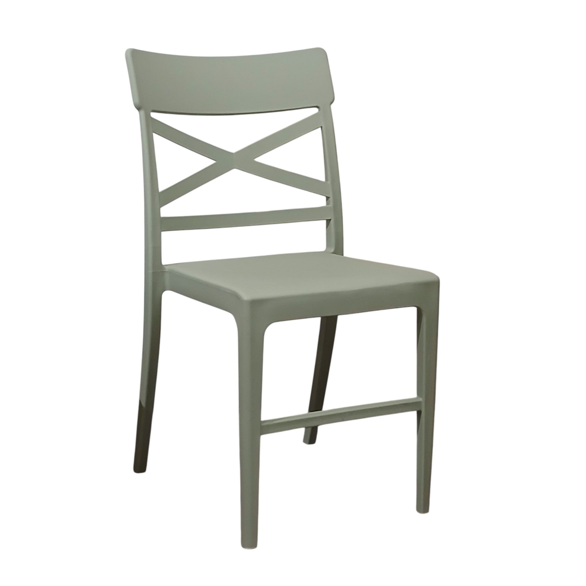 SEDIA CLIZIA 44X51XH84CM VERDE