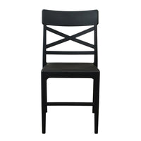 SEDIA CLIZIA 44X51XH84CM NERA