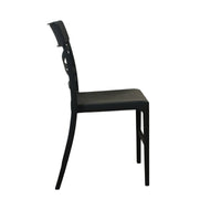 SEDIA CLIZIA 44X51XH84CM NERA