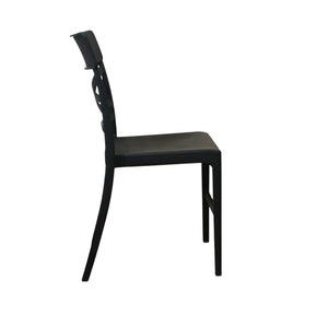 SEDIA CLIZIA 44X51XH84CM NERA