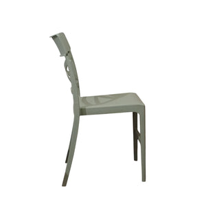 SEDIA CLIZIA 44X51XH84CM VERDE