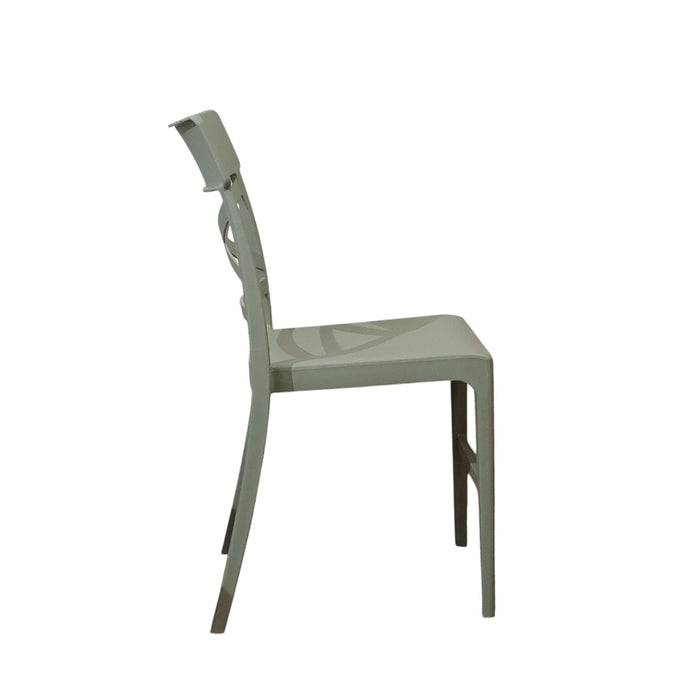 SEDIA CLIZIA 44X51XH84CM VERDE