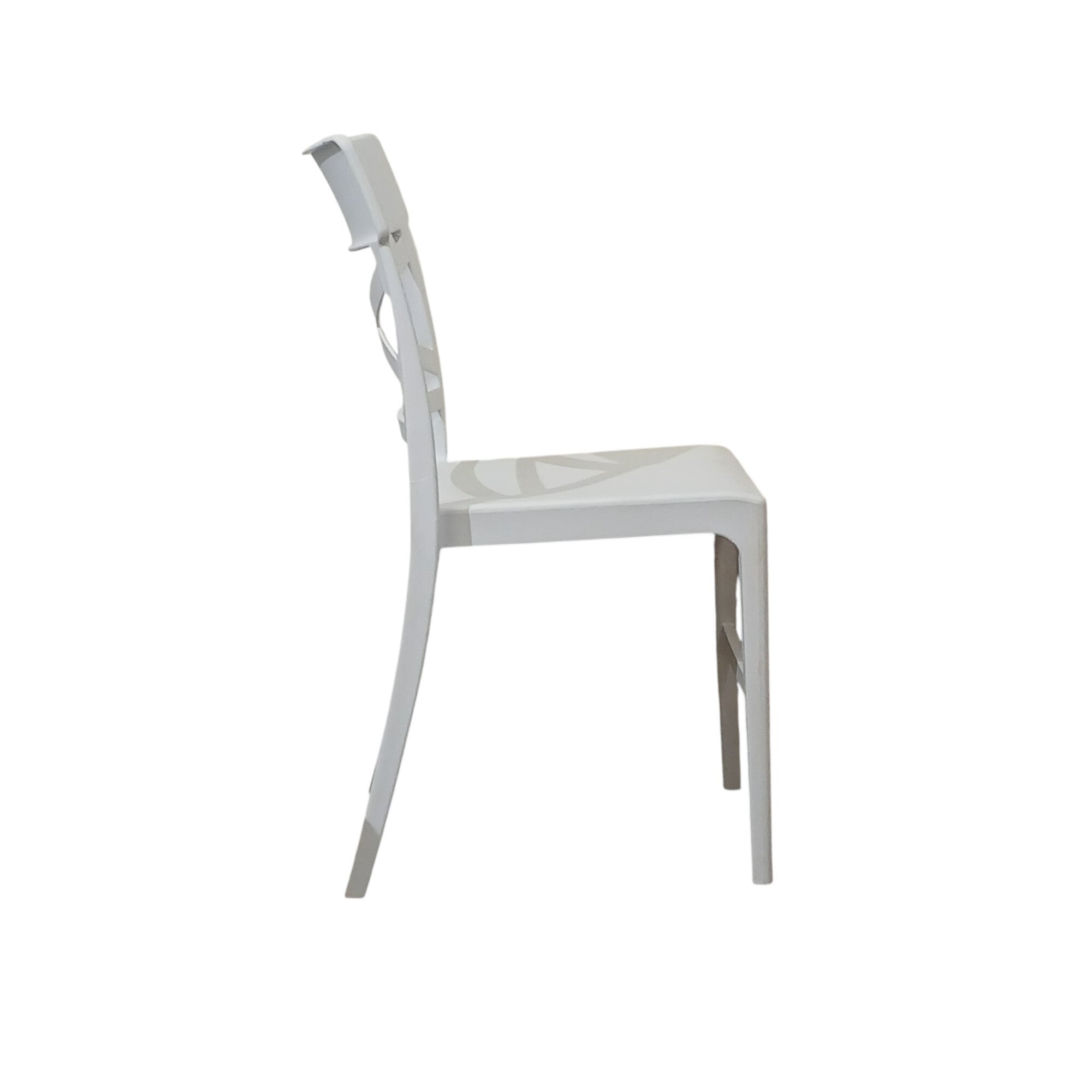 SEDIA CLIZIA 44X51XH84CM BIANCA