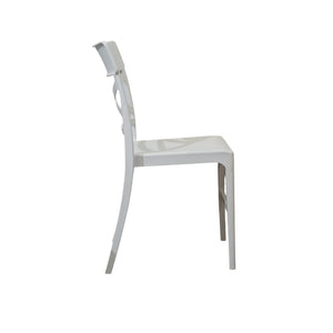 SEDIA CLIZIA 44X51XH84CM BIANCA