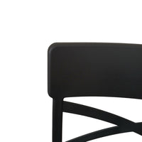 SEDIA CLIZIA 44X51XH84CM NERA