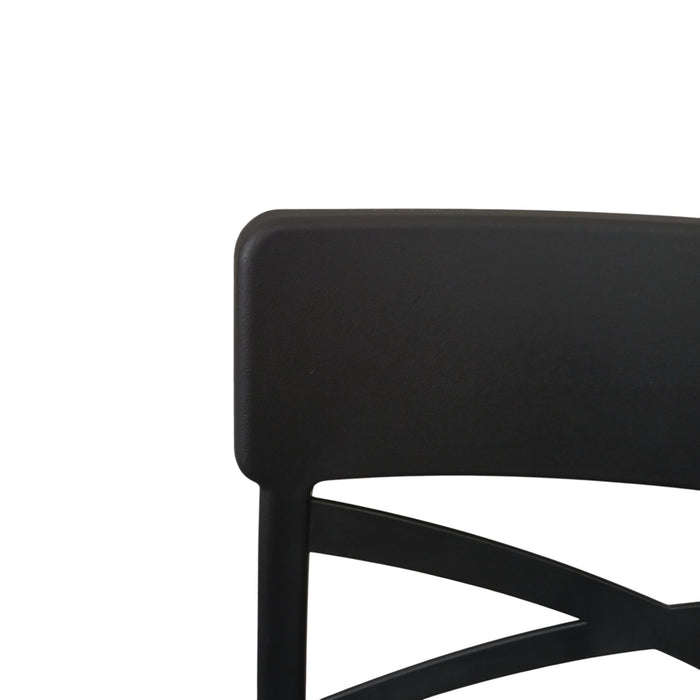 SEDIA CLIZIA 44X51XH84CM NERA