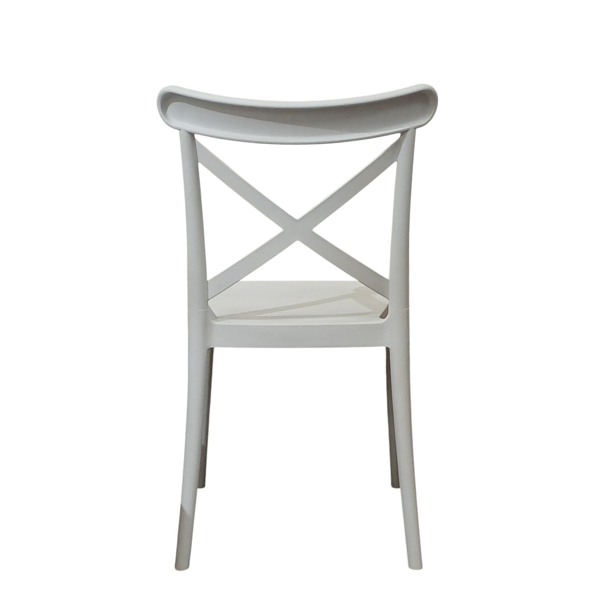 SEDIA DEVA 47X53,5XH81,5CM BIANCA.