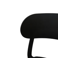 SEDIA AURORA 49X51XH79,5CM NERA