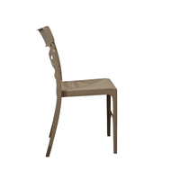 SEDIA CLIZIA 44X51XH84CM BEIGE KHAKI.