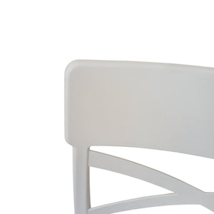 SEDIA CLIZIA 44X51XH84CM BIANCA