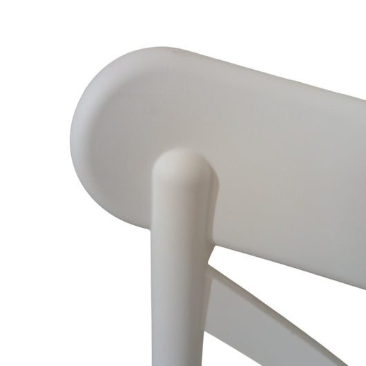 SEDIA DEVA 47X53,5XH81,5CM BIANCA.