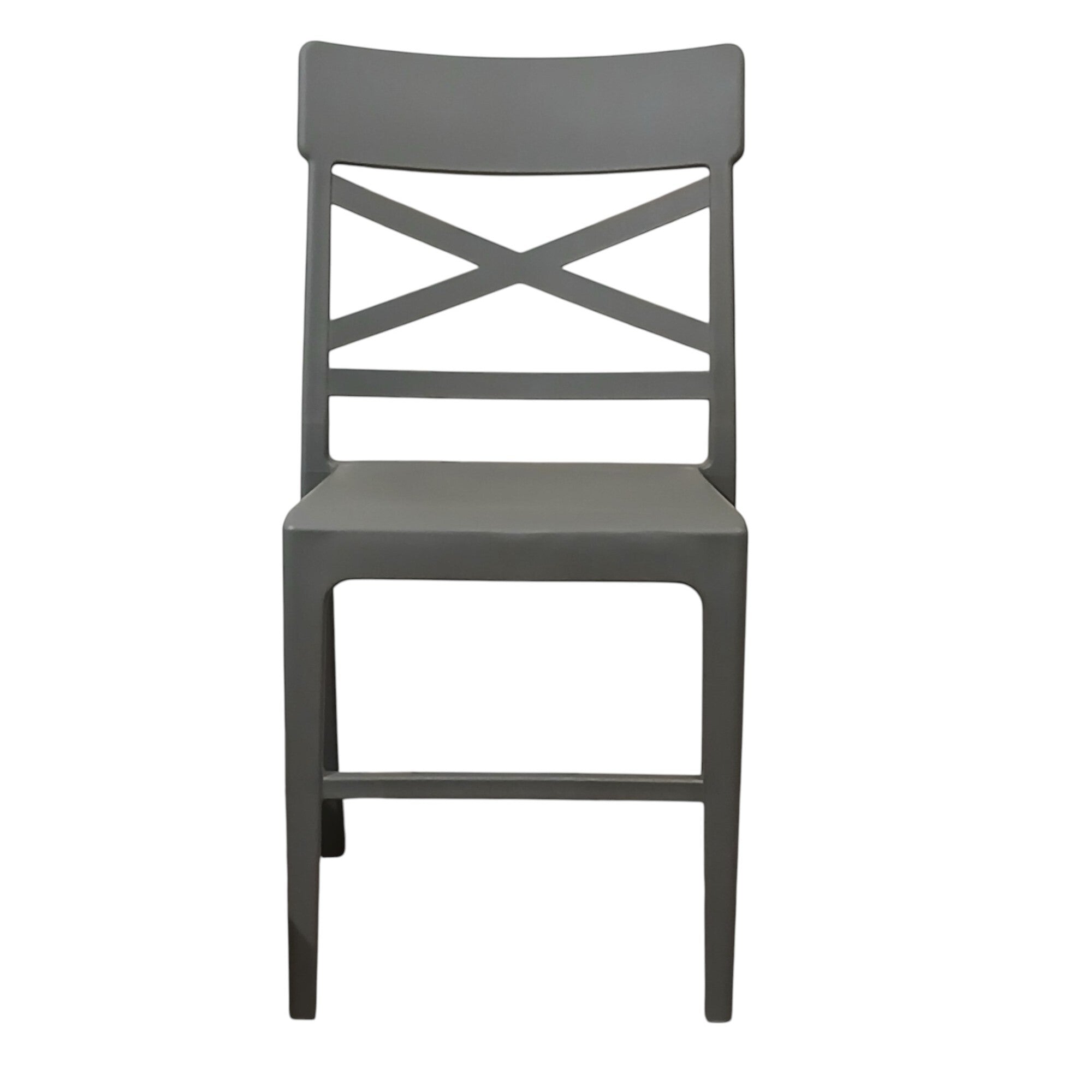 SEDIA CLIZIA 44X51XH84CM GRIGIA