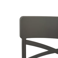 SEDIA CLIZIA 44X51XH84CM GRIGIA