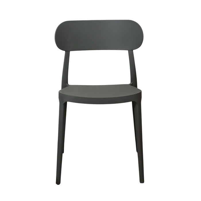 SEDIA AURORA 49X51XH79,5CM GRIGIA