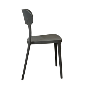 SEDIA AURORA 49X51XH79,5CM GRIGIA