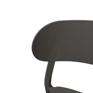 SEDIA AURORA 49X51XH79,5CM GRIGIA